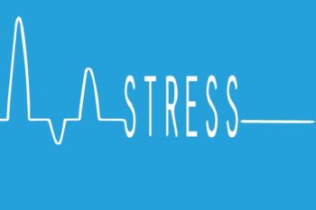 représentation courbe de stress avec le mot stress au centre-Marie Duval sophrologue