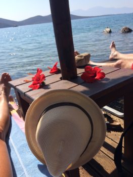 Bord de mer, chapeau de soleil-Marie Duval sophrologie